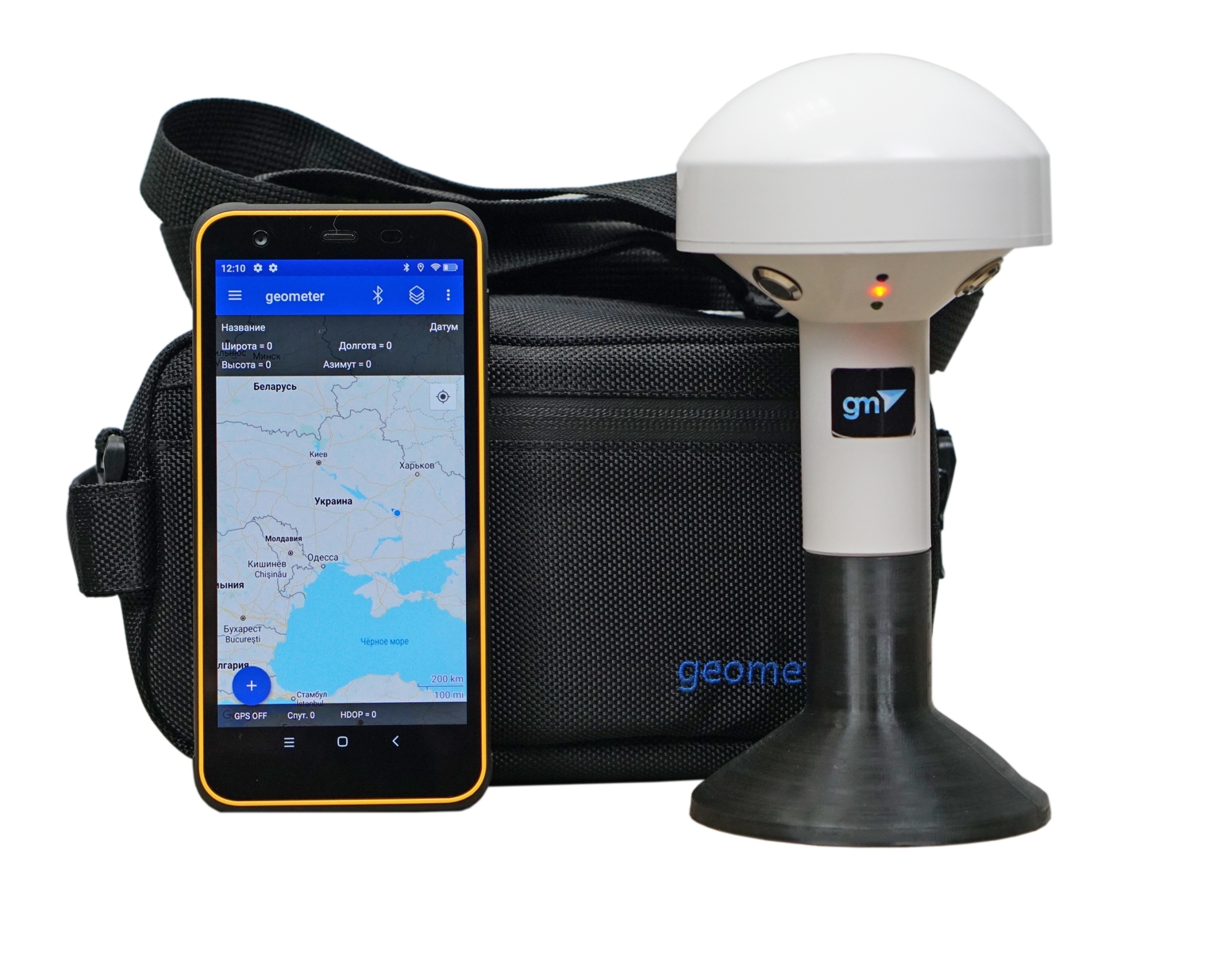 GPS комплект для измерения площади ГеоМетр SCOUT GM Spike купить в  Казахстане, Алматы